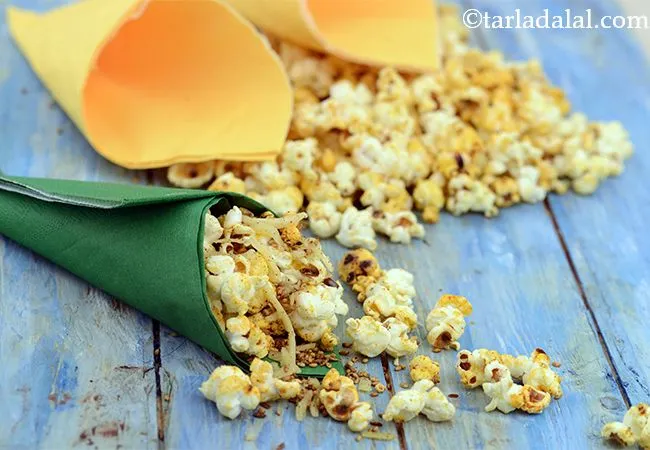 Spiced Sesame Popcorn