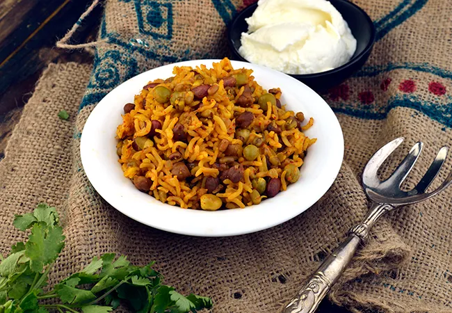 Spicy Sprouts Pulao