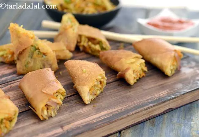 Spring Rolls, Chinese Veg Spring Roll Recipe