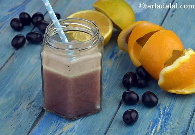 Rainbow Cocktail, Sweet Lime Orange and Black Grape Juice
