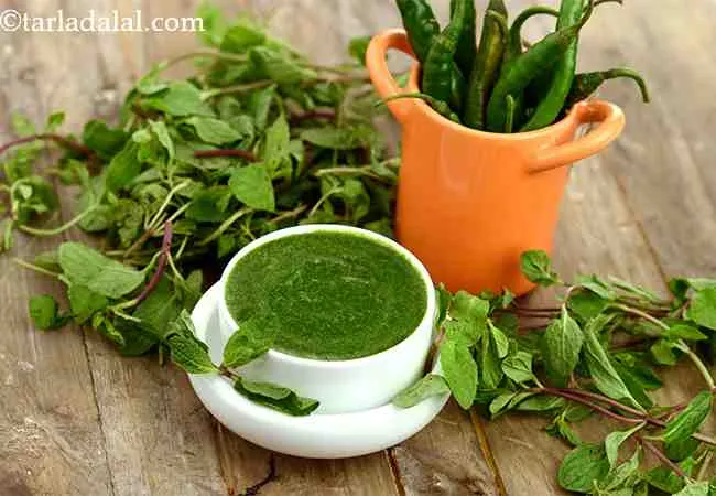 Teekha Pudina Chutney