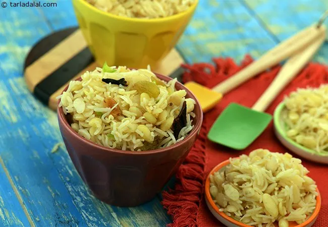 वाल नी दाल पुलाव रेसिपी | गुजराती वाल दाल पुलाव | वाल दाल चावल | Vaal Ni Dal No Pulao, Gujarati Rice