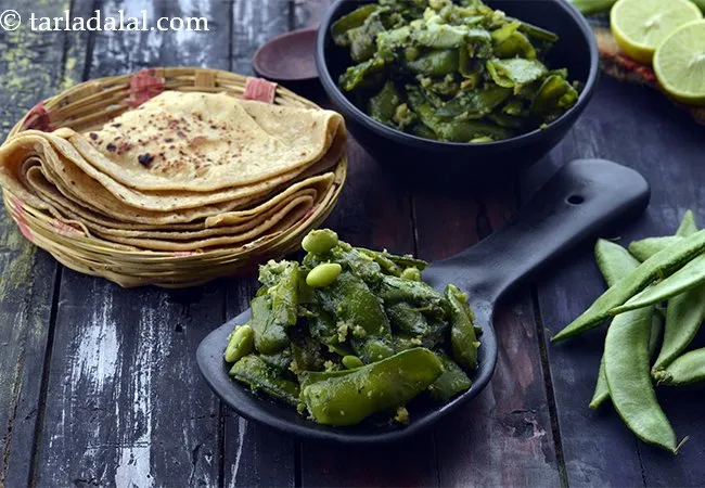 Valor Papdi Nu Shak, Winter Sabzi