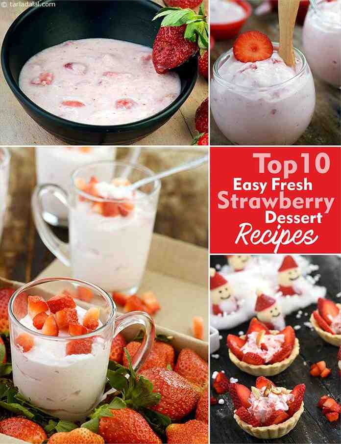 Top 10 Easy Fresh Strawberry Dessert Recipes