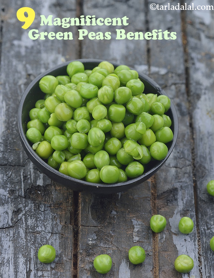 9 Magnificent  Green Peas Benefits, Matar