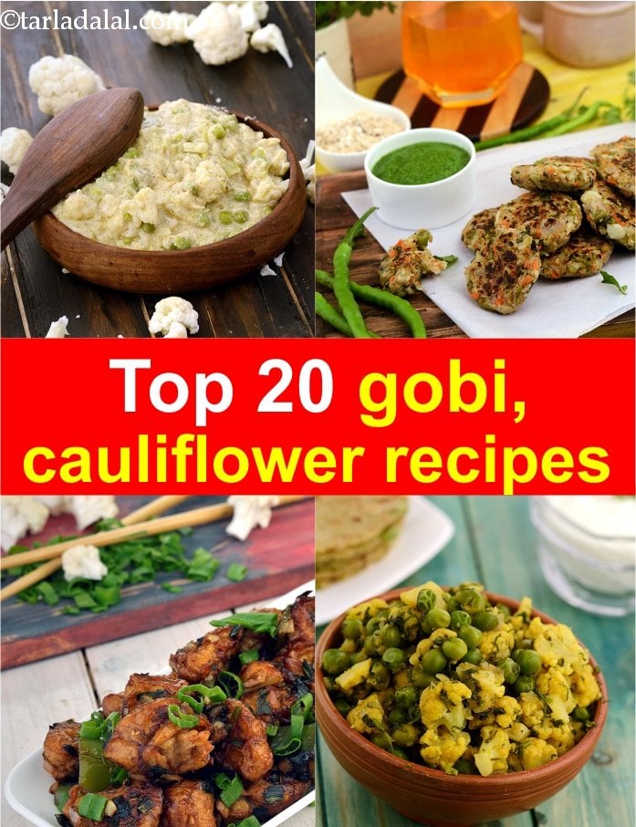 Top 20 Cauliflower Recipes, Gobi