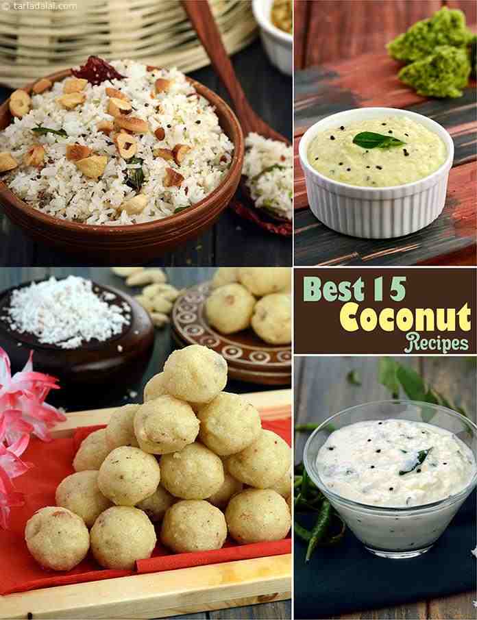 Best 15 Coconut Recipes, Indian Coconut Food