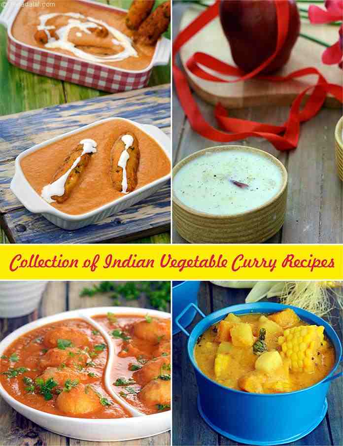 Collection of Indian Vegetable Curry Recipes