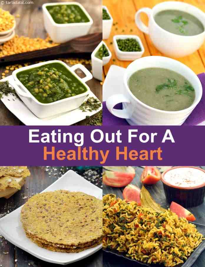 Eating out for a healthy heart, Veg Indian Foods