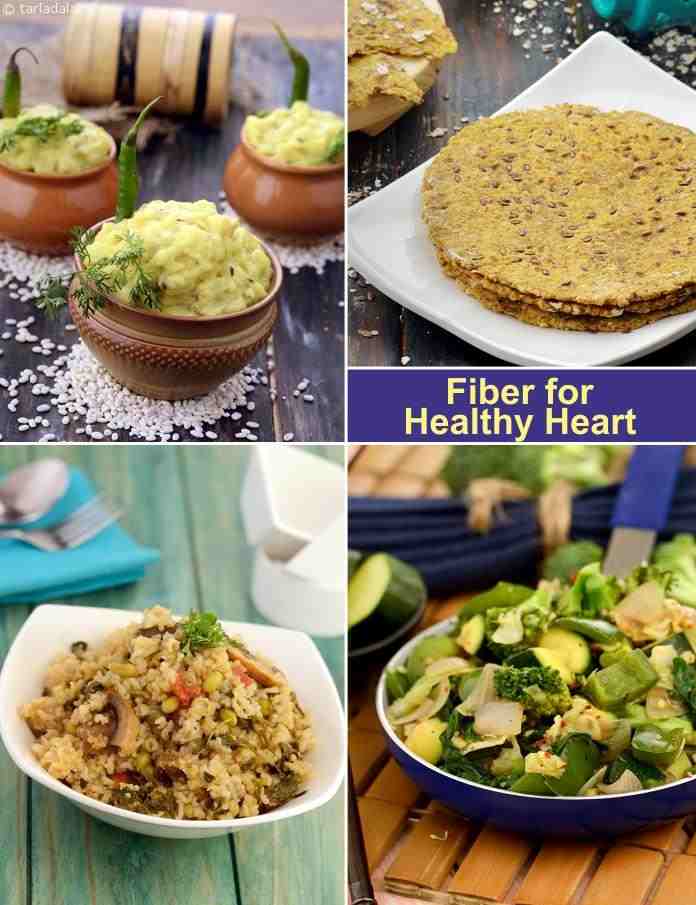 High Fibre Indian Foods for Healthy Heart