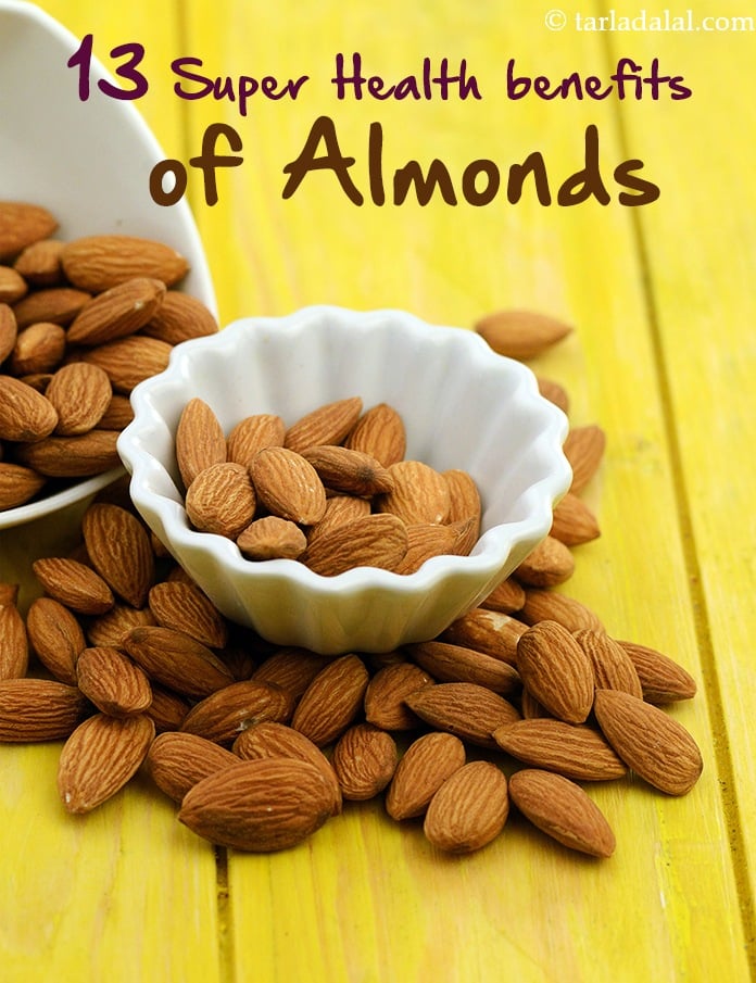13 Super Health Benefits of Almonds, Badam