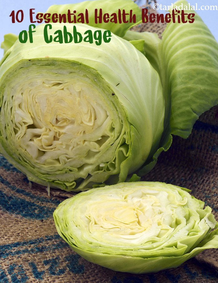 10 Essential Health Benefits of Cabbage, Patta Gobi