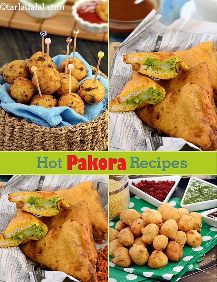 Hot Indian Pakora and Bhajia Recipes for Monsoon
