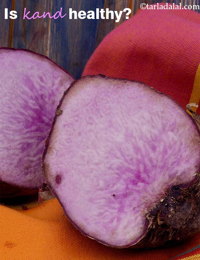 Is Purple Yam (kand) healthy?