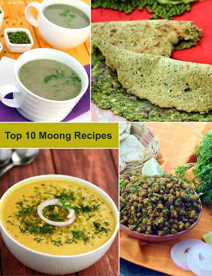 Top 10 Moong Recipes, Mung