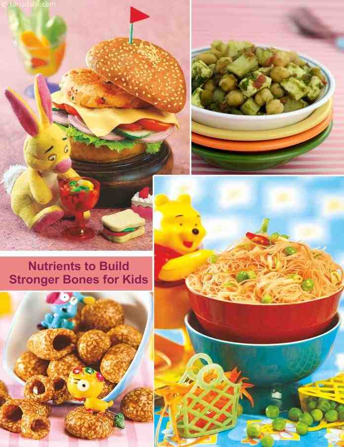 Nutrients to build stronger bones for kids