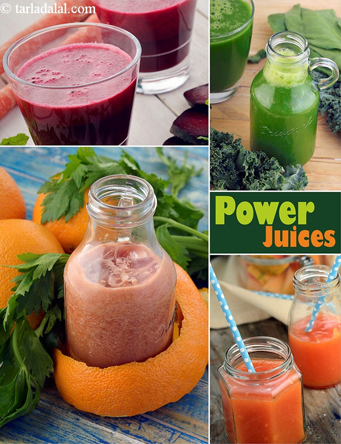 Power Juices for  Energy and Stamina