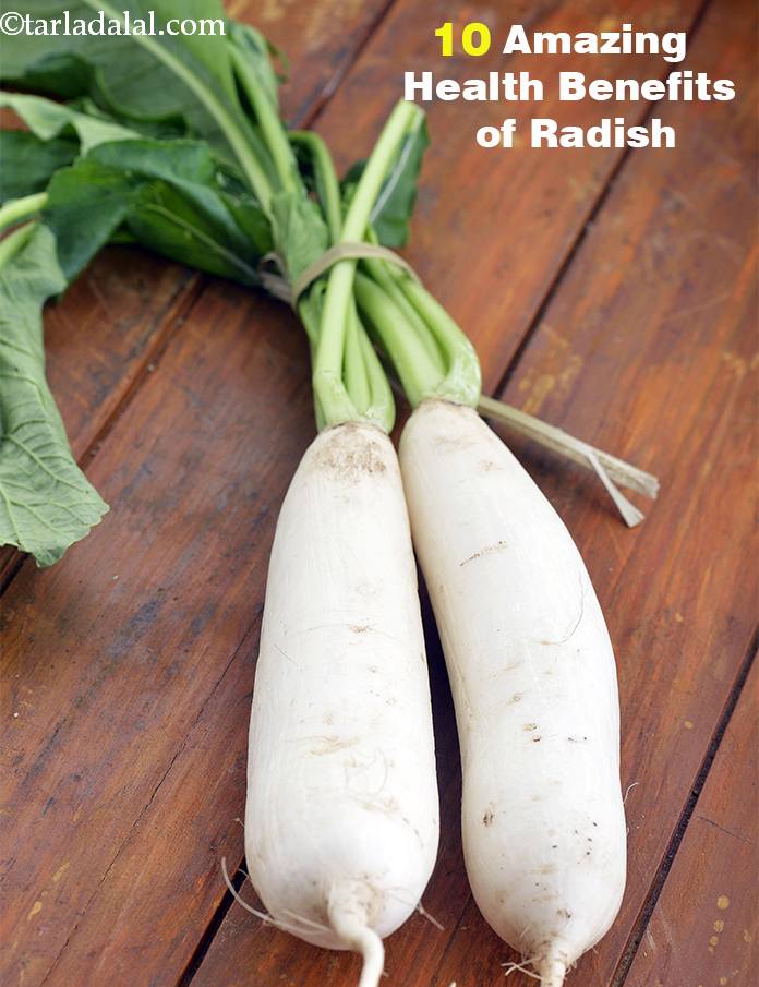 10 Amazing Benefits of Radish, Mooli
