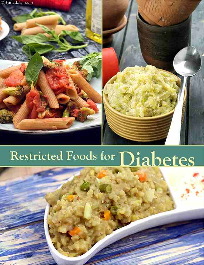 List of Foods to be restricted by Diabetics