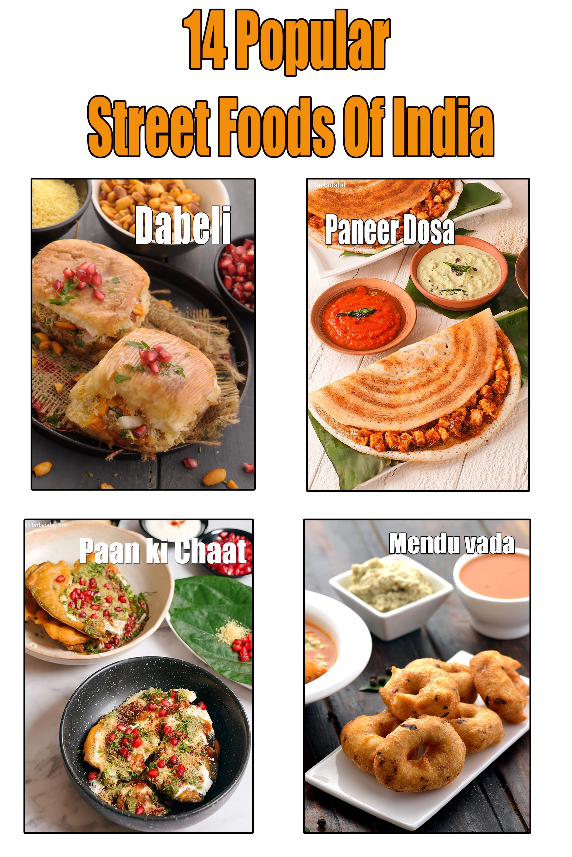 14 Popular Street Foods of India