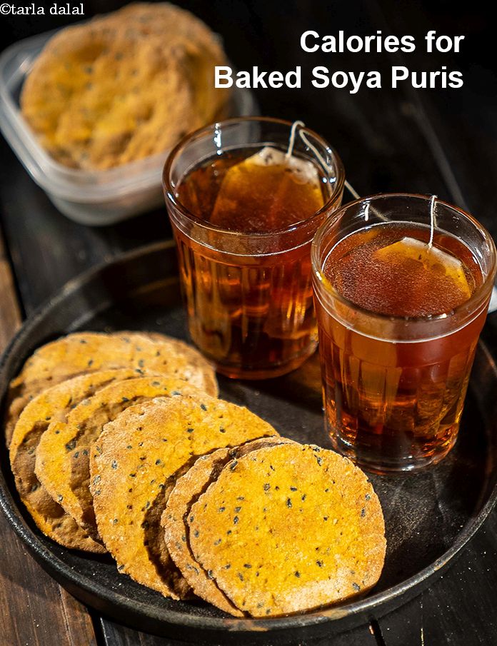 Calories in Baked Soya Puris