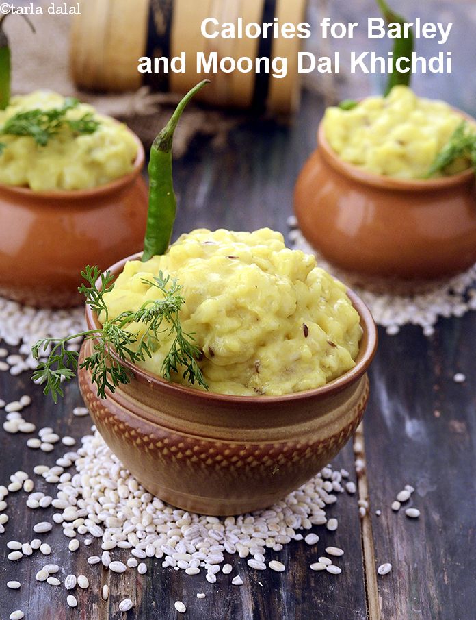 Protein Rich Barley and Moong Dal Khichdi