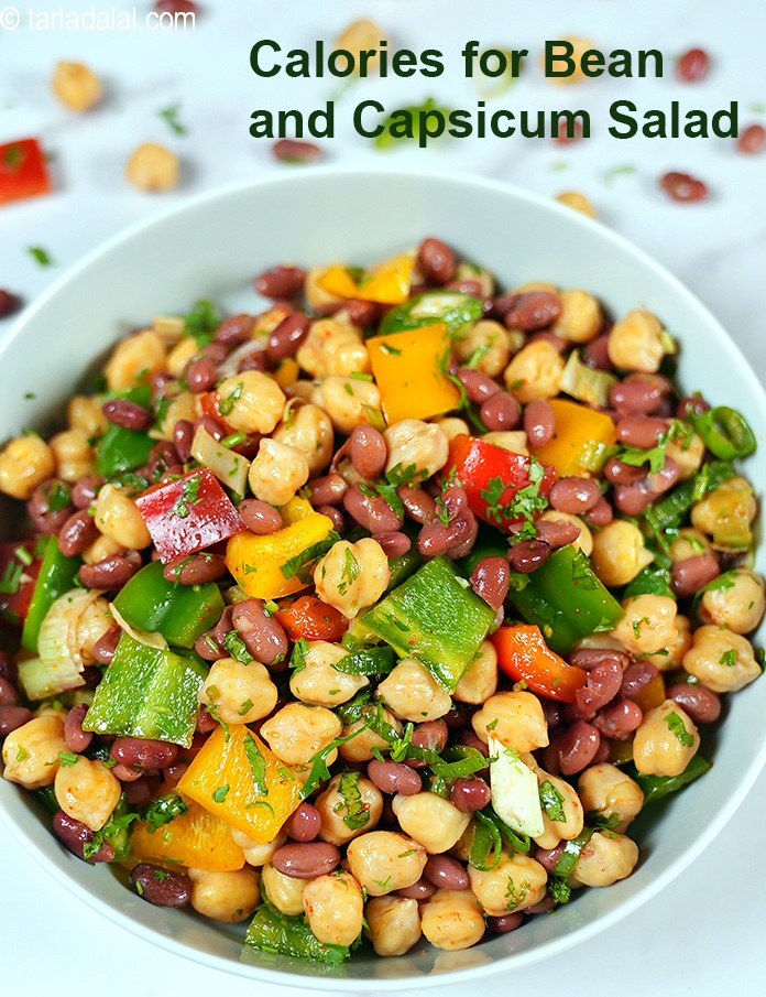 Calories in Bean and Capsicum Salad