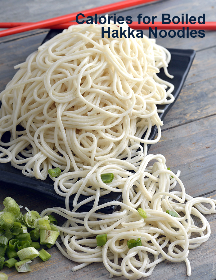 Calories in Boiled Hakka Noodles