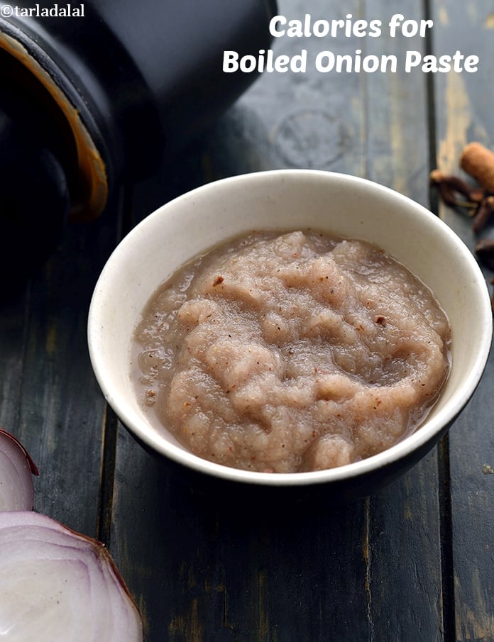 Calories in Boiled Onion Paste