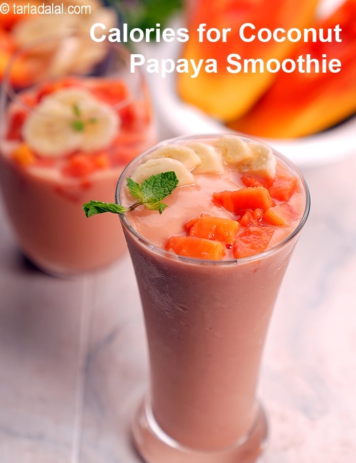Calories in Coconut Papaya Smoothie