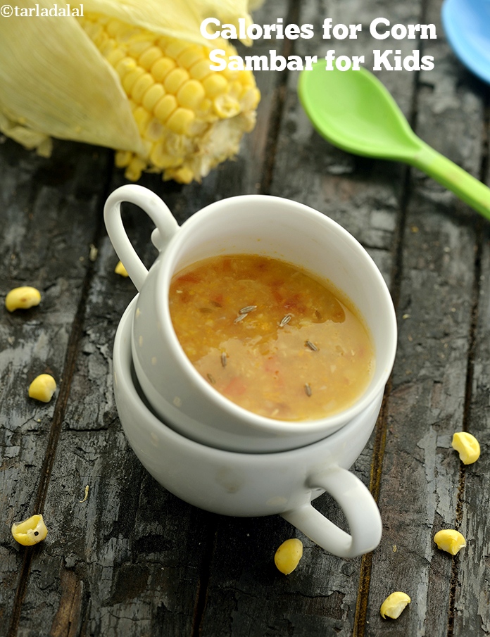 Calories in Corn Sambar for Kids