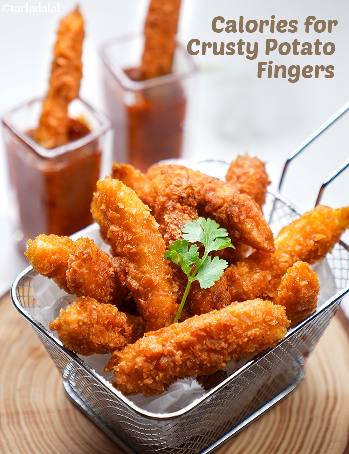 Calories in Crusty Potato Fingers