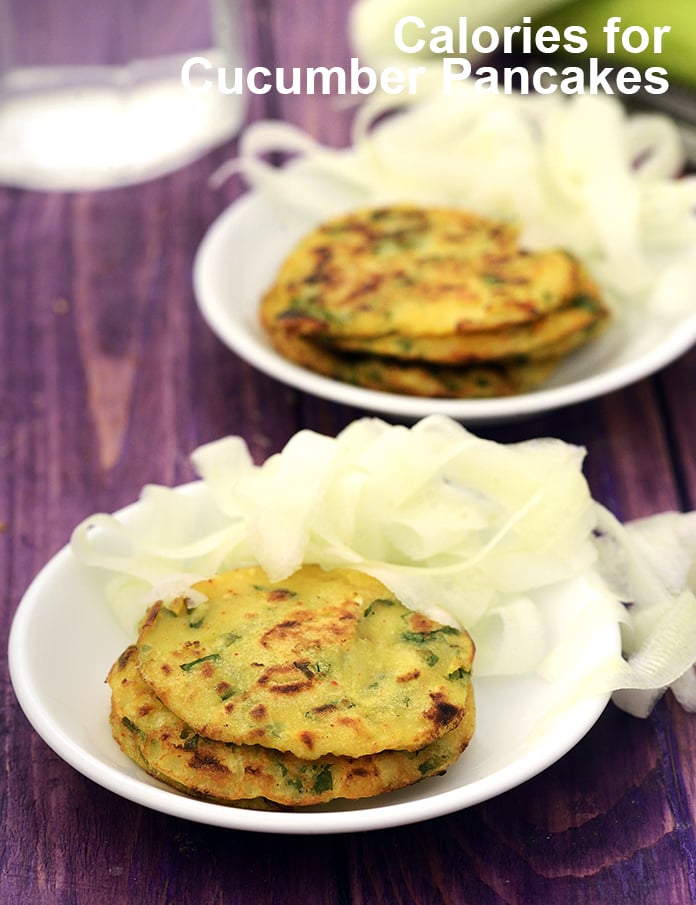 Calories in Cucumber Pancakes