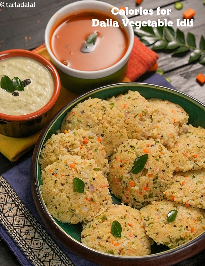 Calories in Dalia Vegetable Idli