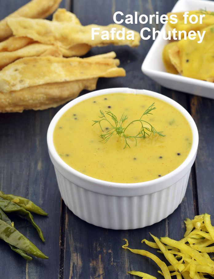 Calories in Fafda Chutney, Besan Chutney