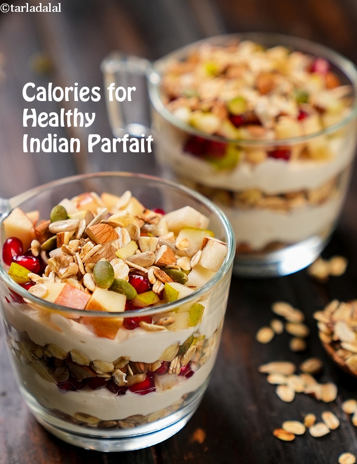 Calories in Healthy Indian Parfait