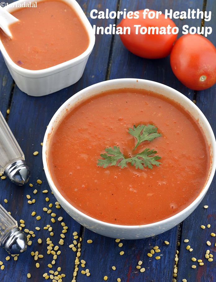 Calories in Healthy Indian Tomato Soup