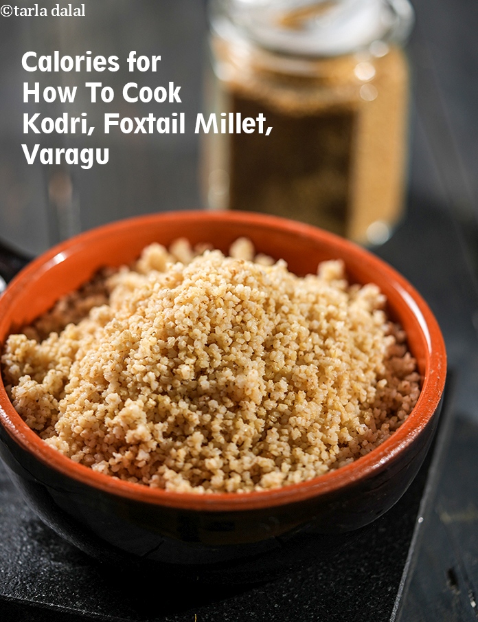 How To Cook Kodri, Foxtail Millet, Varagu