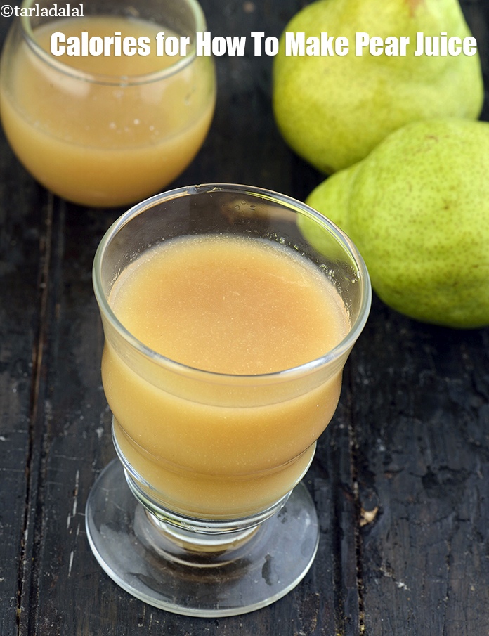 How To Make Pear Juice, Fresh Pear Juice