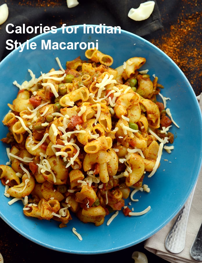 Calories in Indian Style Macaroni
