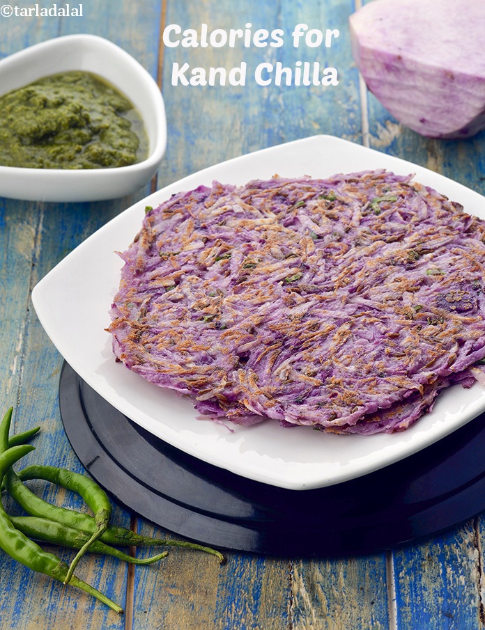 Calories in Kand Chilla