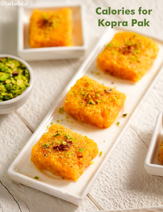 Calories in Kopra Pak ( Gujarati Recipe)