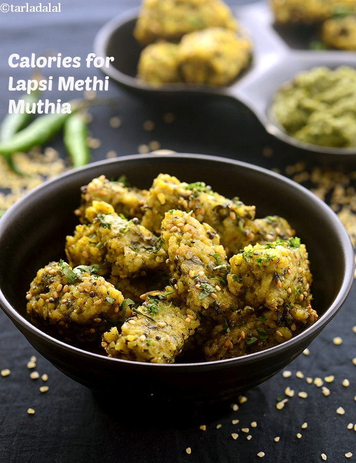 Lapsi Methi Muthia, Dalia Bajra Methi Muthia