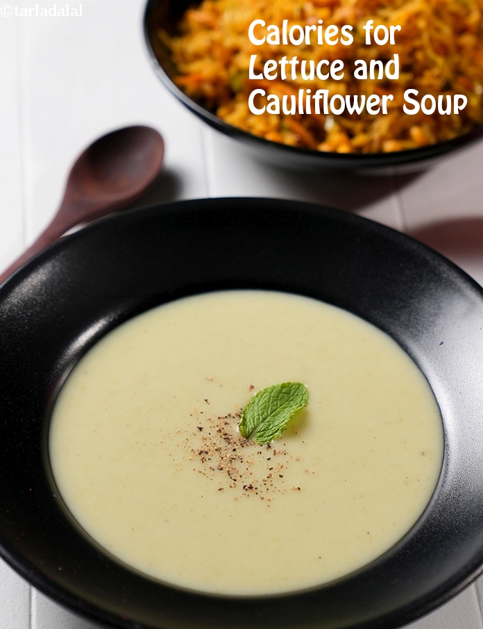 Lettuce and Cauliflower Soup