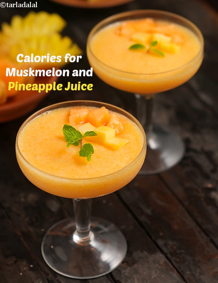 Muskmelon and Pineapple Juice