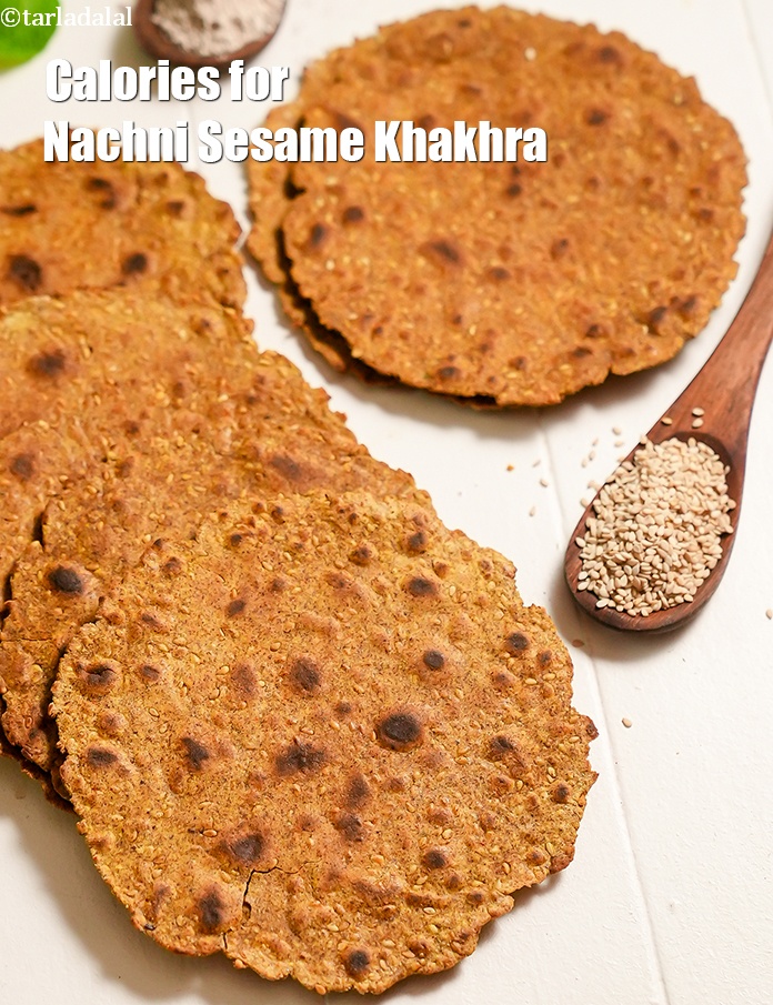 Calories in Nachni Sesame Khakhra ( Iron and Calcium Rich Recipe )