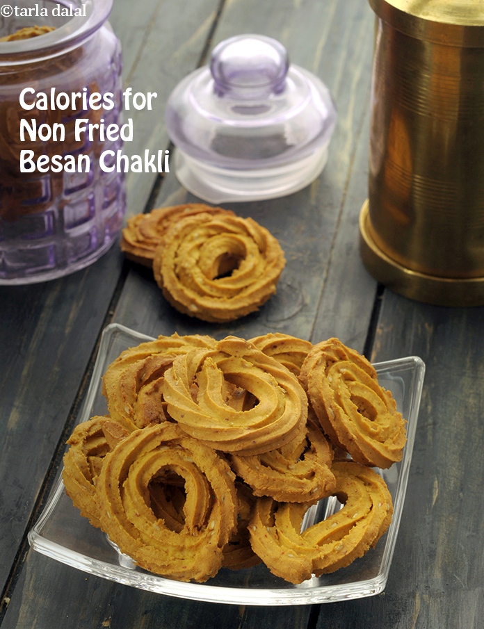 Non Fried Besan Chakli, Besan Murukku