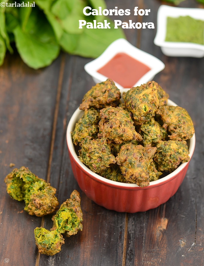 Calories in Palak Pakora, Palak Pakoda