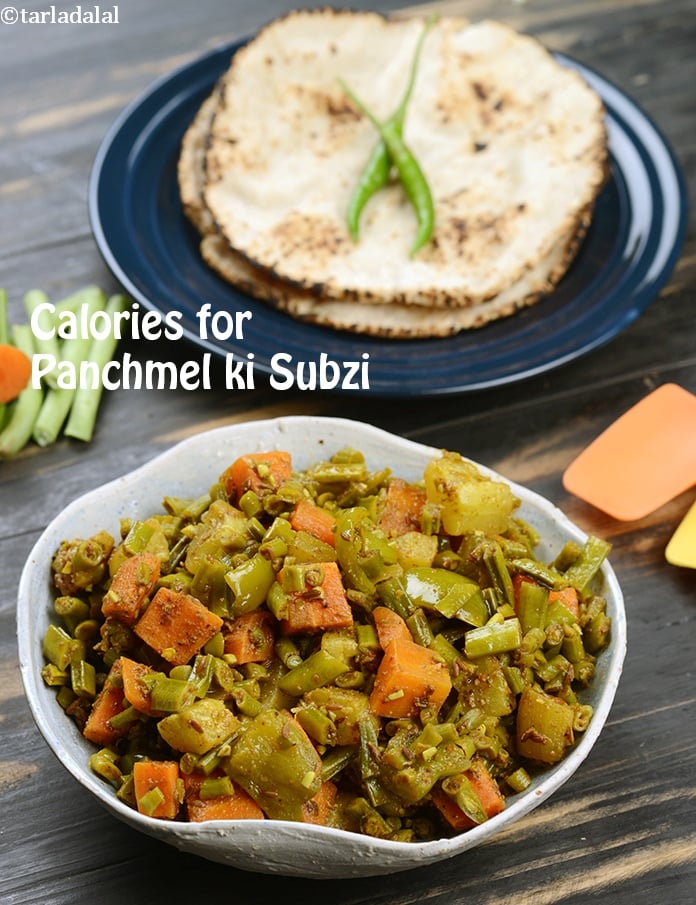 Calories in Panchmel ki Subzi