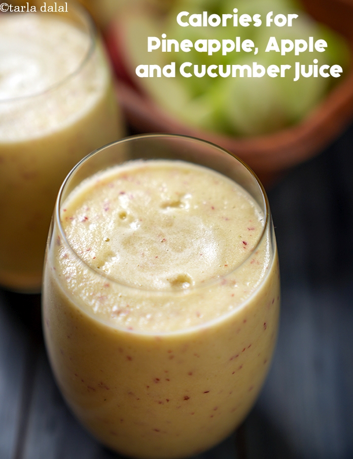 Pineapple, Apple and Cucumber Juice